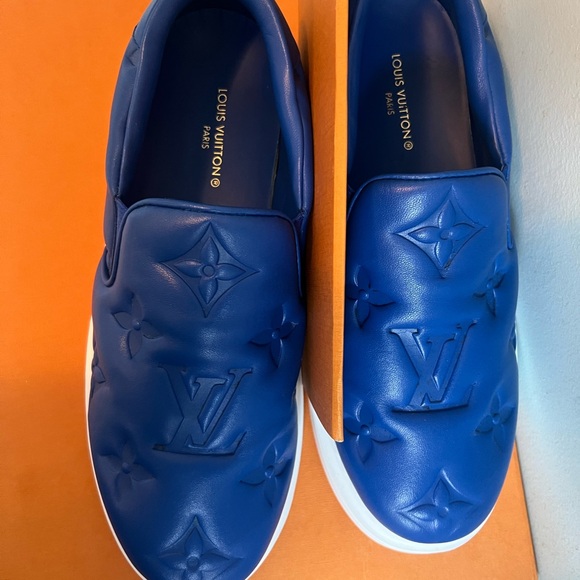 Louis vutton slip on sneakers size 8 in men’s runs in a 7 in men’s - Picture 2 of 7